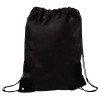 Nylon Drawstring Bags Black